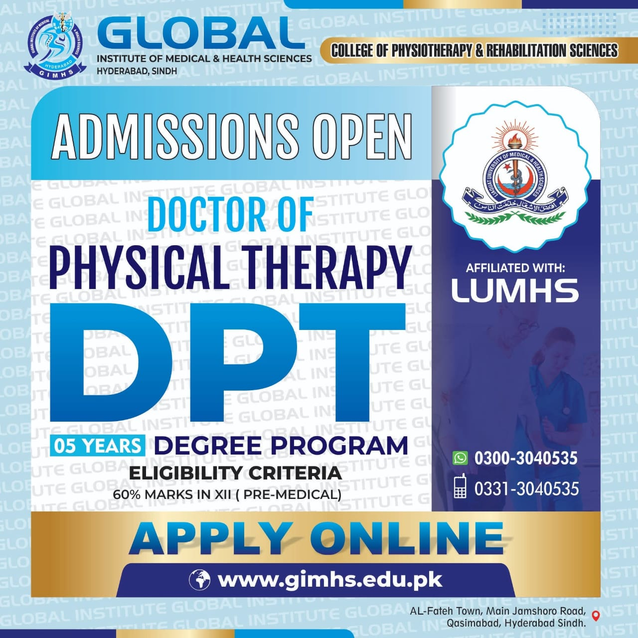 dpt admission
